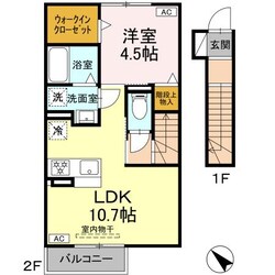 モン・シエールの物件間取画像